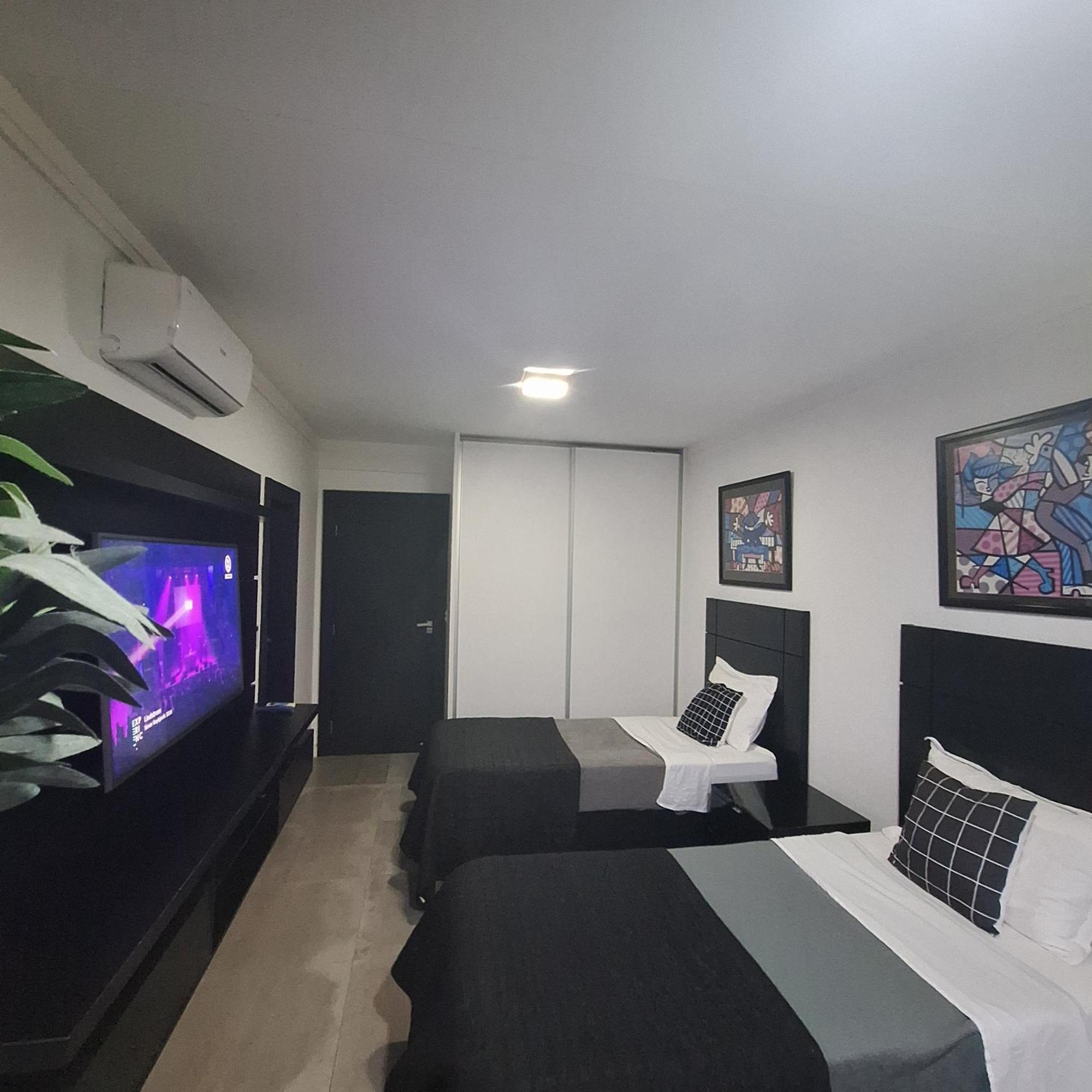 Apartamento Frente Mar Moderno 130M2 Santos  Esterno foto