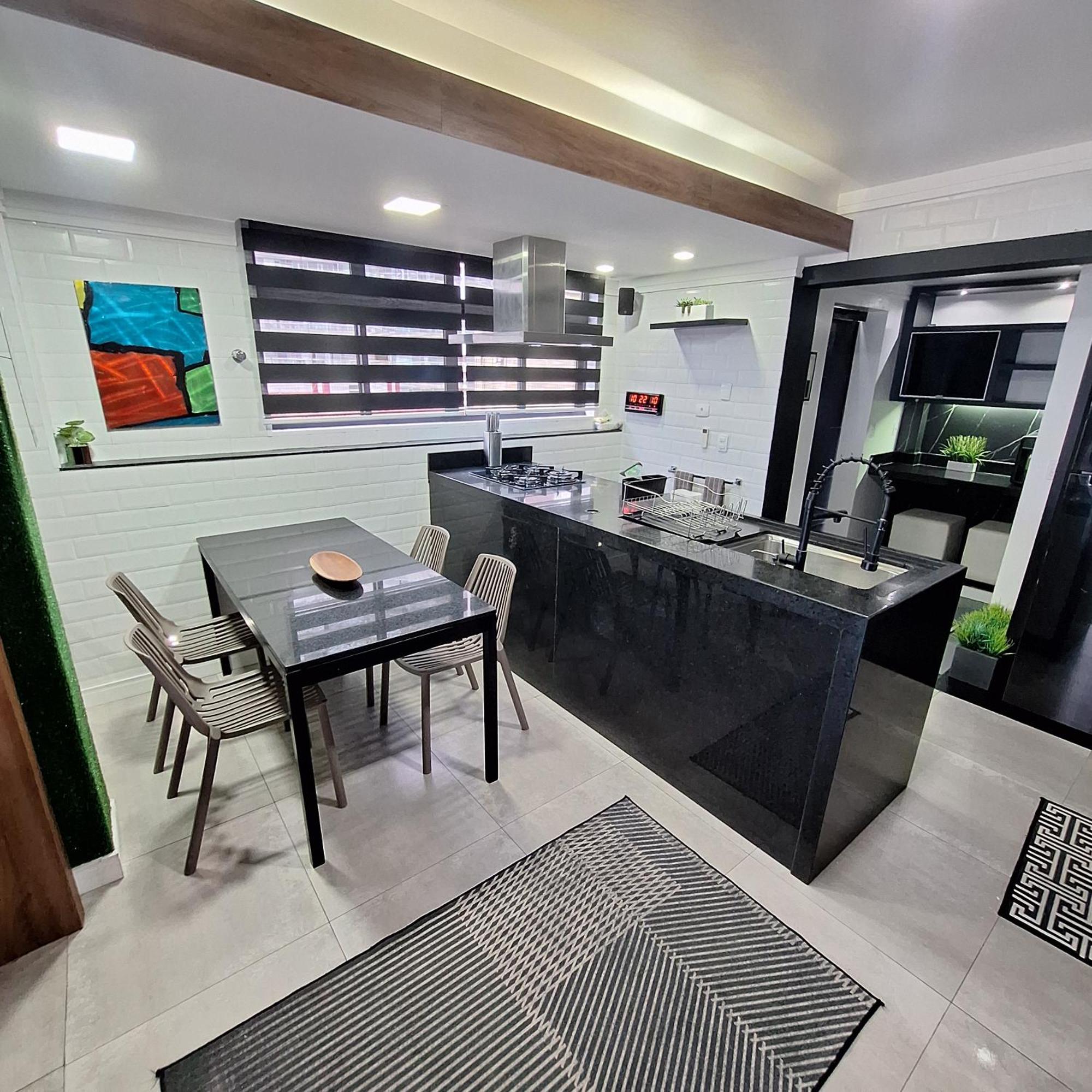 Apartamento Frente Mar Moderno 130M2 Santos  Esterno foto