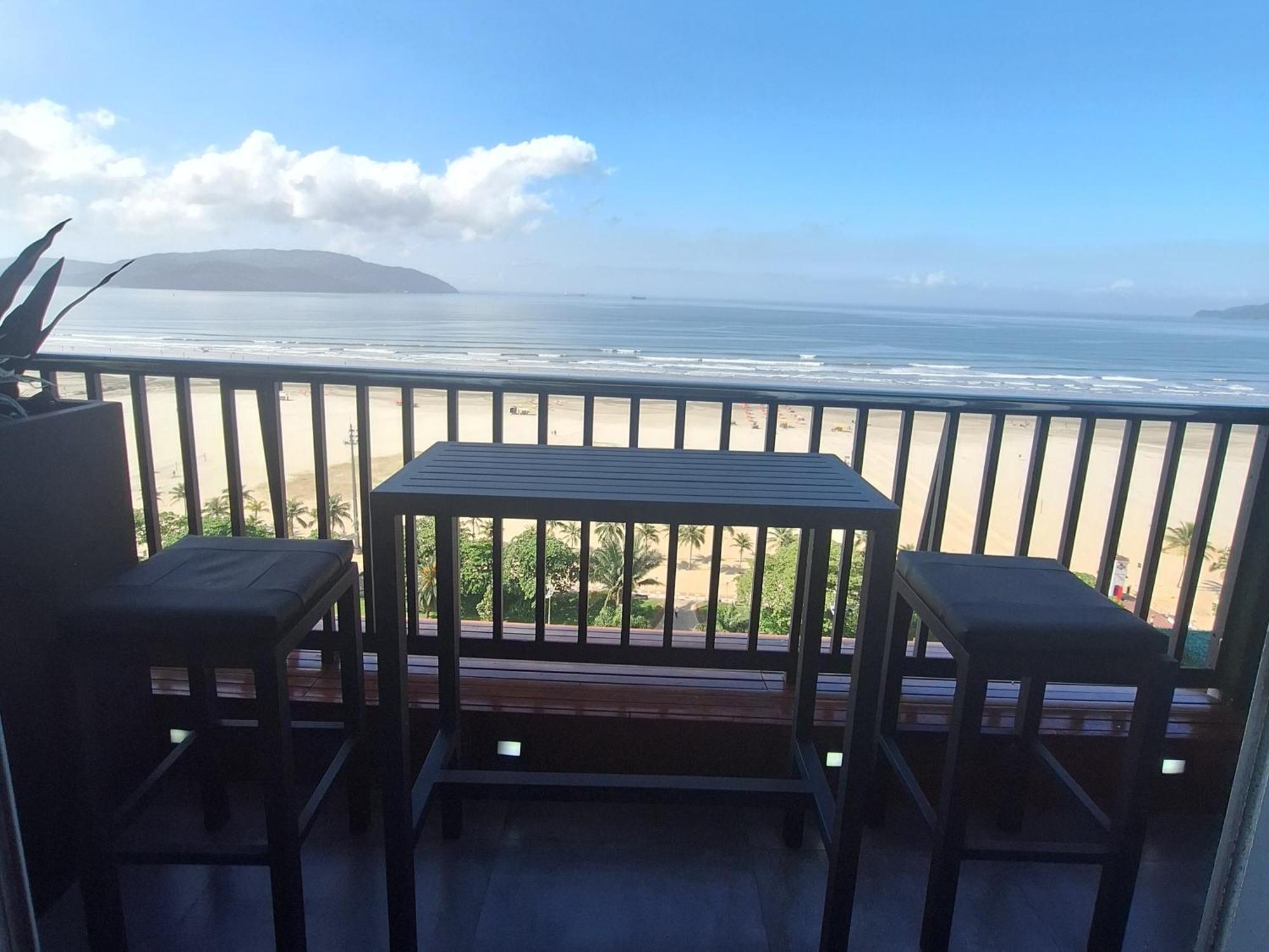 Apartamento Frente Mar Moderno 130M2 Santos  Esterno foto