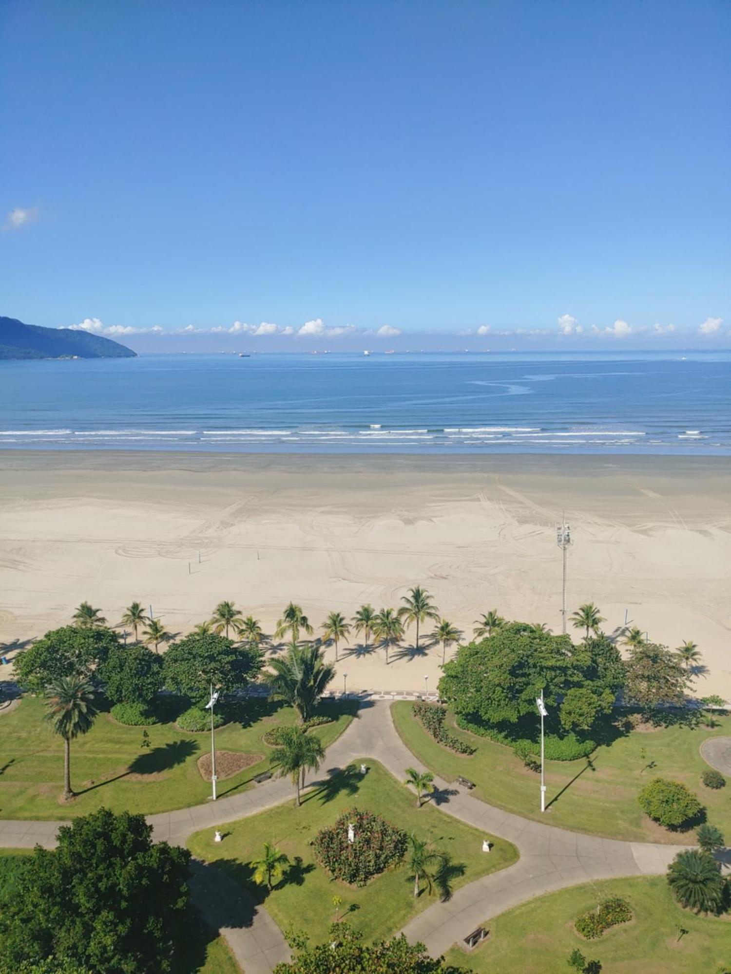 Apartamento Frente Mar Moderno 130M2 Santos  Esterno foto