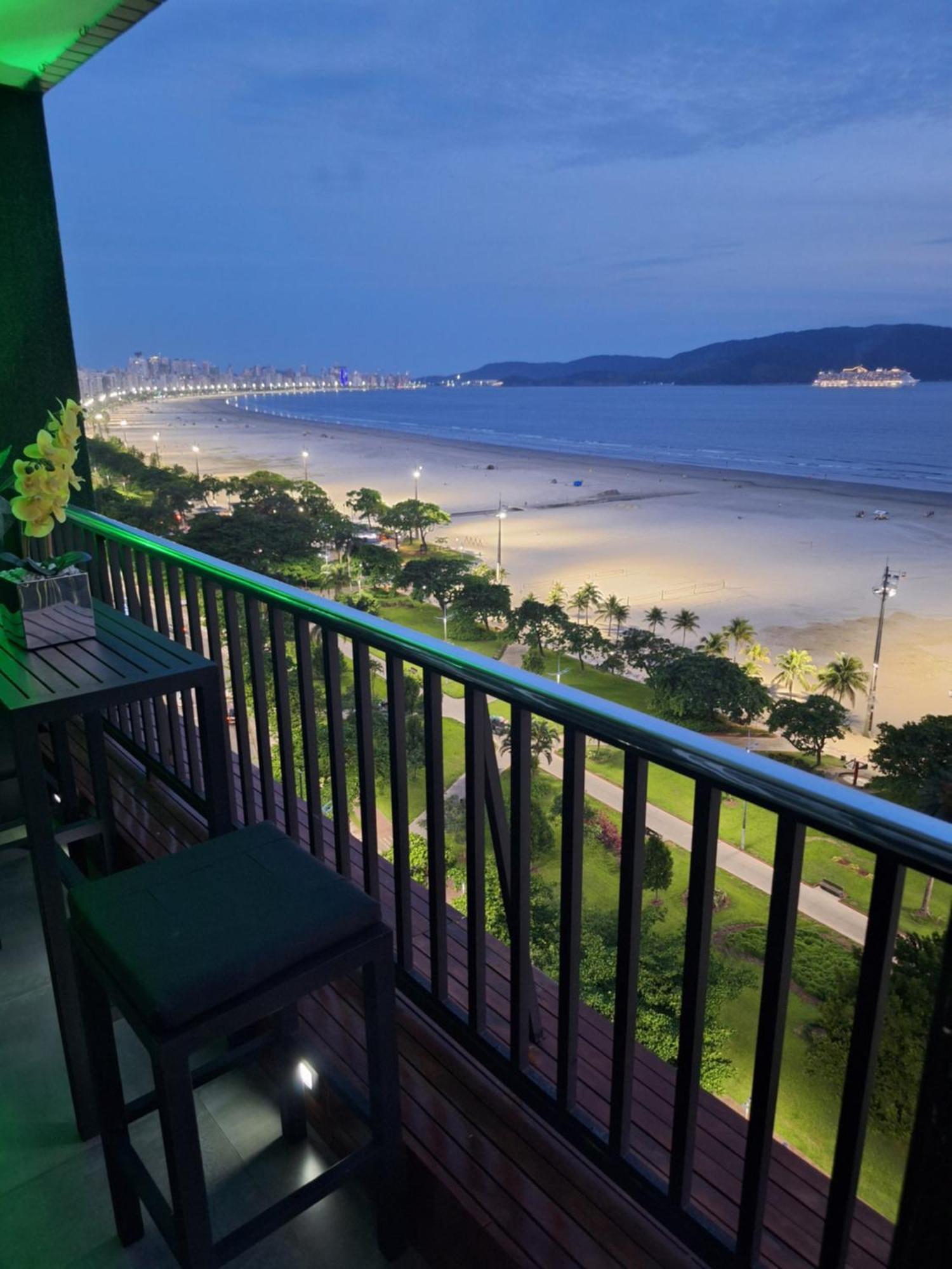 Apartamento Frente Mar Moderno 130M2 Santos  Esterno foto