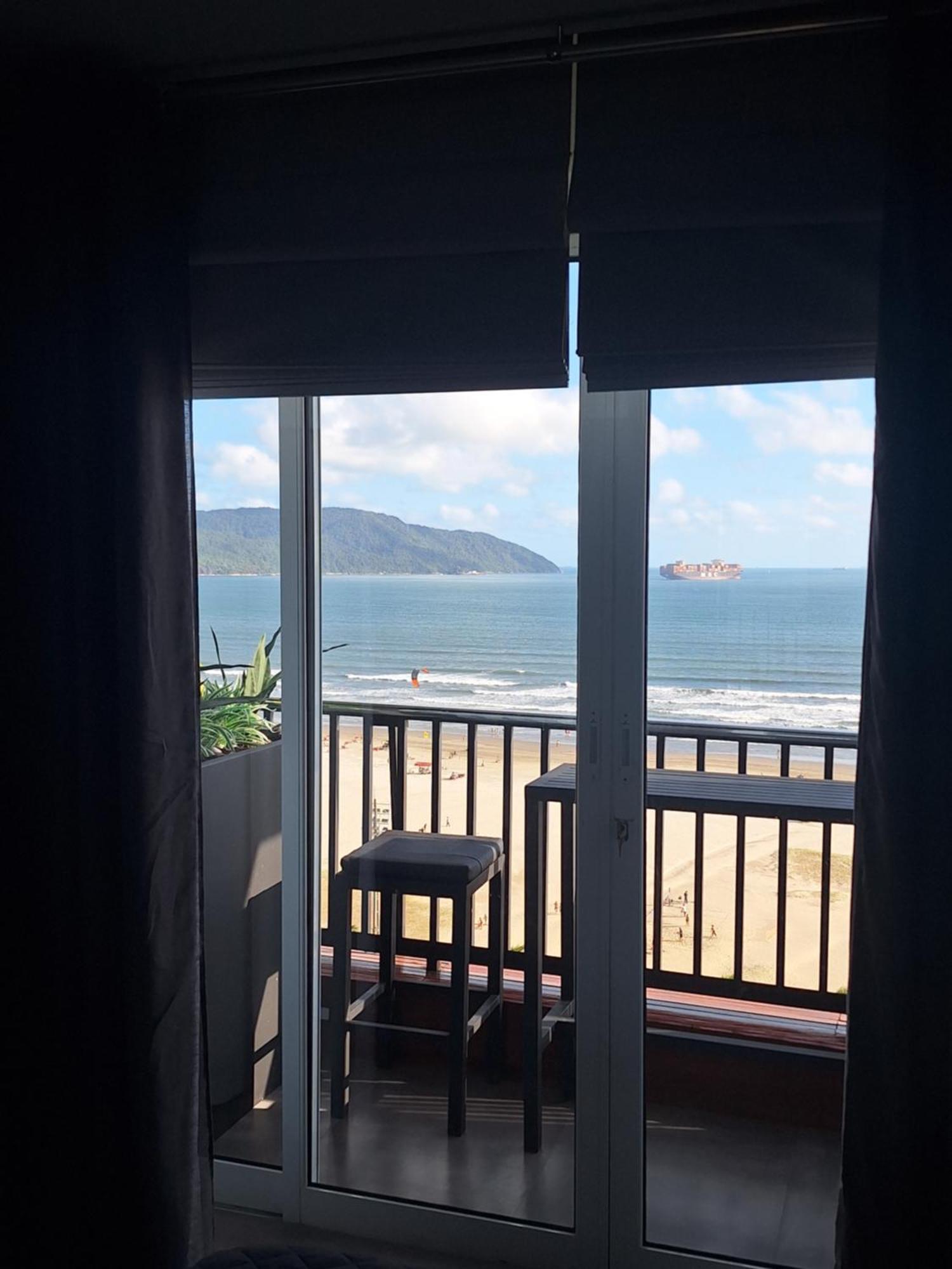 Apartamento Frente Mar Moderno 130M2 Santos  Esterno foto